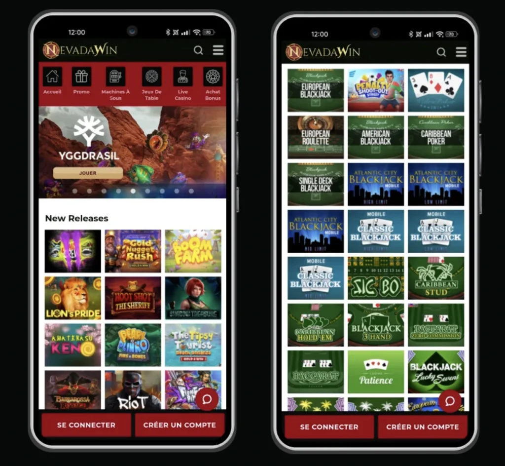 nevadawin application